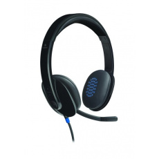 Logitech náhlavní souprava Headset H540, USB, černá