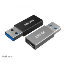 AKASA - USB 3.1 Gen 2 Type-C (F) na Type-A (M) 2 ks