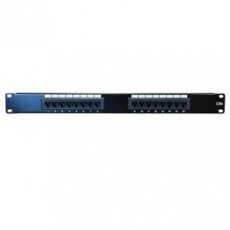 OPTIX UTP Patchpanel, Cat.5e, 16-Port