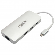 Tripplite Dokovací stanice USB-C/3x displej,HDMI,VGA,USB 3.2 Gen 1,USB-A,100W nabíjení