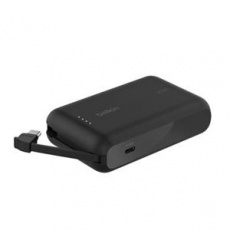 Belkin BOOST CHARGE™ USB-C Power Delivery PowerBanka s integrovaným USB-C kabelem, 10000mAh, 20W, černá