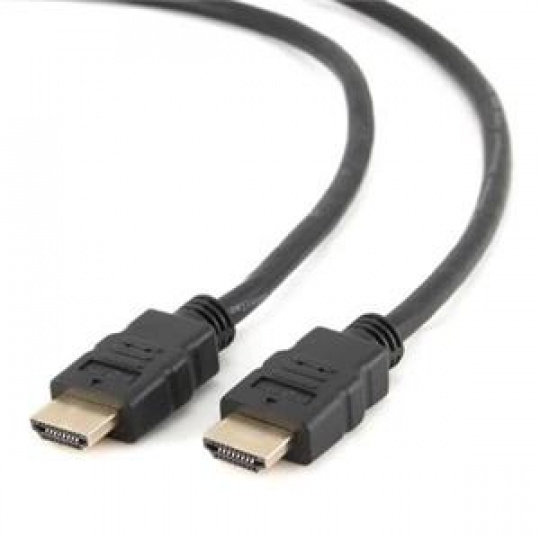 GEMBIRD Kabel HDMI-HDMI 4,5m, 1.4, M/M stíněný, zlacené kontakty, černý