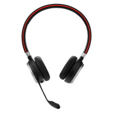 Jabra Evolve 65 SE/Stereo/BT/Bezdrát/MS/Černá-červená