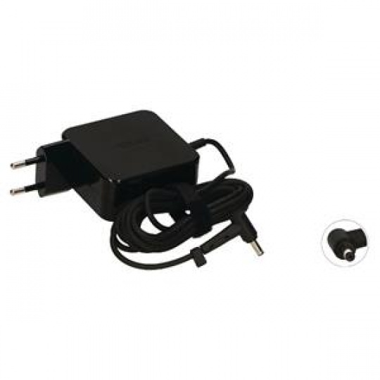 2-power VP-TNT75T (ADP-45BW Alternative) AC Adapter 19V 45W Black (Fixed EU Plug) 4,0x1,35mm