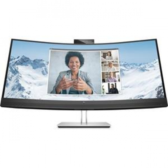 HP LCD E34m G4 Curved Conferencing Monitor 34",3440x1440,IPS w/LED,400,3000:1, 5ms,DP 1.2,HDMI, 4xUSB3,USB-C,webcam,RJ45