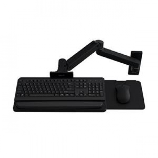 ERGOTRON LX Pro Wall Keyboard Arm, nástěnné rameno pro klávesnici a myš, černá