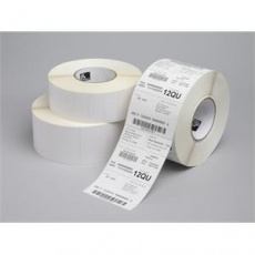 Label. Polyester, 76x25mm; Thermal Transfer, Z-Ultimate 3000T White, Permanent Adhesive, 25mm Core