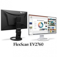 EIZO 27" EV2760-WT,IPS, 2560 x 1440,350 cd/m2,1000:1,5 ms, Ultra Slim, 2x DP, HDMI,DVI, USB, bílý