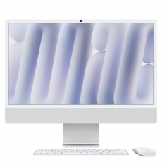 Apple iMac 24/23,5"/4480 x 2520/M4/16GB/256GB SSD/M4/Sequoia/Silver/1R