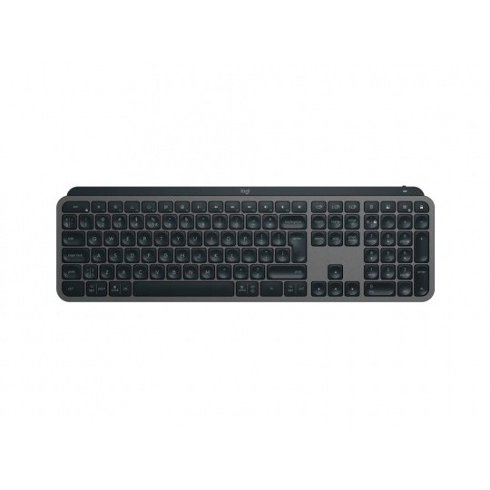 Logitech MX KEYS S/Bezdrátová USB + Bluetooth/US layout/Grafitová