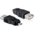 PremiumCord USB redukce A/female-MicroUSB/male