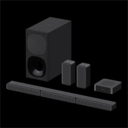 SONY Soundbar HT-S40R Unikátní 5.1 kanálový zvukový systém Soundbar s bezdrátovými zadními reproduktory