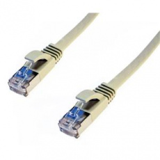 DATACOM Patch cord UTP CAT6 0,25m šedý FLAT plochý