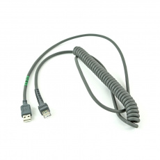 Kabel Zebra USB kroucený, 2.8m