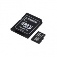 KINGSTON 64GB microSDXC Industrial C10 A1 pSLC Card + SD Adapter