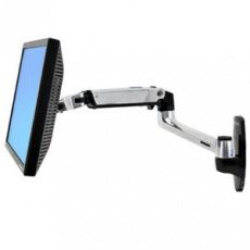 ERGOTRON LX Wall Mount Arm, Polished Aluminum - nástěnný držák, max. 34" LCD