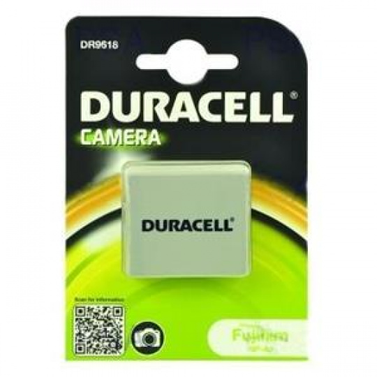 DURACELL Baterie - DR9618 pro Fujifilm NP-40, šedá, 650 mAh, 3.7V