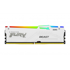 Kingston FURY Beast EXPO/DDR5/16GB/6000MHz/CL36/1x16GB/RGB/White