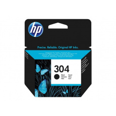 Inkoust HP 304 černá inkoustová kazeta, ink cartridge (black), N9K06AE#BA3