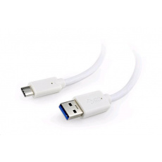 GEMBIRD CABLEXPERT Kabel USB 3.0 AM na Type-C kabel (AM/CM), 1,8m, bílý