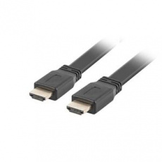 LANBERG HDMI M/M 2.0 kabel 5M 4K černý plochý