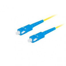 LANBERG optický patch cord SM SC/UPC-SC/UPC simplex 5m LSZH G657A1 průměr 3mm, barva žlutá