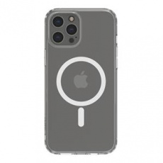 Belkin ochranné pouzdro SheerForce Magnetic Anti-Microbial Protective Case for iPhone 12 Pro Max - průhledný