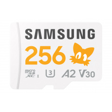 Samsung micro SDXC 256GB PRO plus Sonic + SD/micro SDXC/256GB/UHS-I U3 / Class 10/+ Adaptér/Bílá