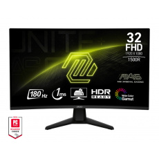 MSI MAG/32C6/31,5"/VA/FHD/180Hz/1ms/Black/2R