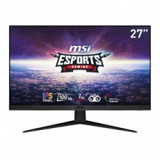 MSI Gaming monitor G2712V, 27"/FHD/IPS, 100Hz/1ms/1000:1/300cd / m2/HDMI/DP