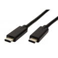 PremiumCord USB-C kabel ( USB 3.1 generation 2, 3A, 10Gbit/s ) černý, 0,5m