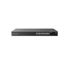 Grandstream GWN7802P Managed Network PoE Switch 16 1Gbps portů s PoE, 4 SFP porty