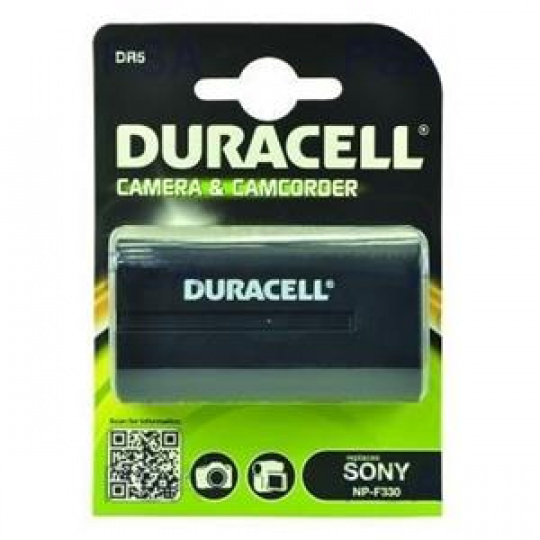 DURACELL Baterie - DR5 pro Sony NP-530, černá, 2200 mAh, 7.2V