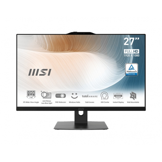 MSI Modern/AM272P 12M-440EU/27"/FHD/i5-1235U/8GB/512GB SSD/Intel UHD/W11H/Black/2R