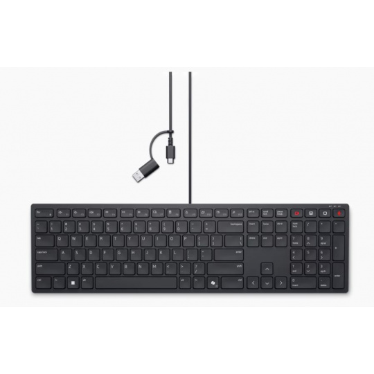 Dell KB525C drátová klávesnice CZ/SK USB/USB-C