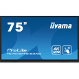 75" iiyama TE7512MIS-B3AG:IPS,4K,40P,USB-C