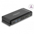 Delock DisplayPort 1.4 KVM Switch 8K 60 Hz s USB 5 Gbps a Audio