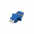 Digitus LC / LC Duplex Coupler, color blue Zirconia Ceramic Sleeve, polymer housing, Singlemode