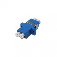 Digitus LC / LC Duplex Coupler, color blue Zirconia Ceramic Sleeve, polymer housing, Singlemode