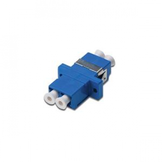 Digitus LC / LC Duplex Coupler, color blue Zirconia Ceramic Sleeve, polymer housing, Singlemode