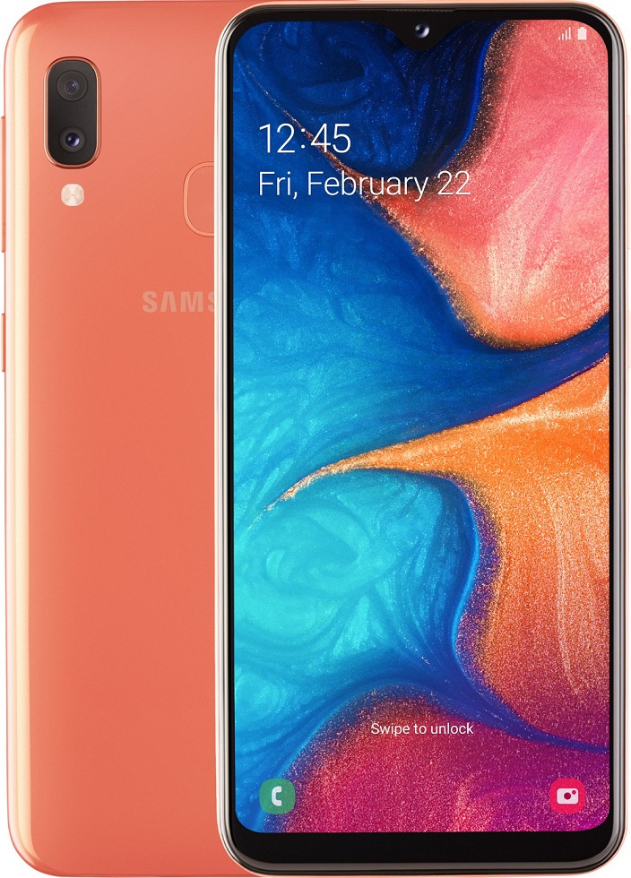 samsung a20e orange