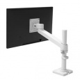 Ergotron NX Monitor Arm White, stolní nastavitelné rameno až 34" LCD, pivot, bílá