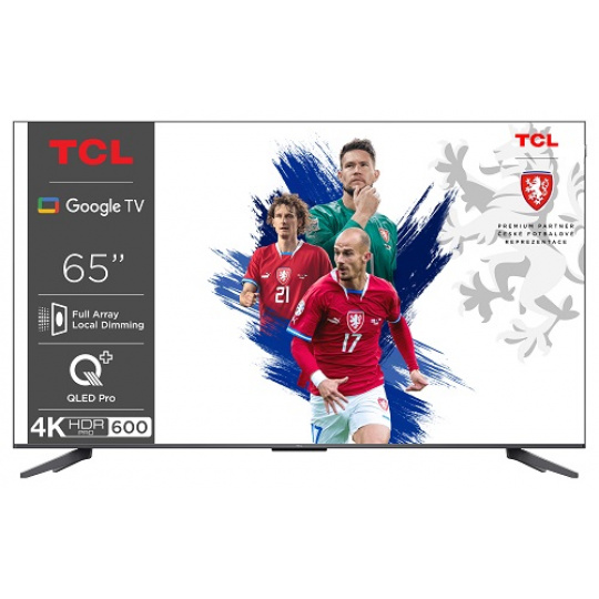 TCL 65C655 Pro SMART TV 65" QLED/4K UHD/Full Arrray LED/3xHDMI/USB/LAN/GoogleTV