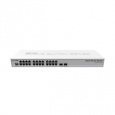 MikroTik CRS326-24G-2S+RM, 800MHz CPU, 512MB, 24xGLAN, 2xSFP+cage, ROS L5, PSU,1U Rackmount