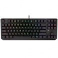 Endorfy herní klávesnice Thock TKL Kailh BL RGB /USB/ blue sw. / drátová / mechanická / US layout / černá RGB