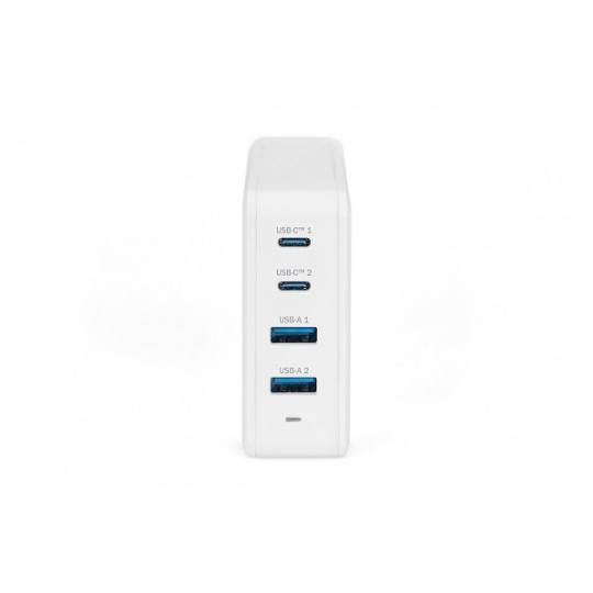 DIGITUS 4portový univerzální nabíjecí adaptér USB, USB-C / USB A, 100 W