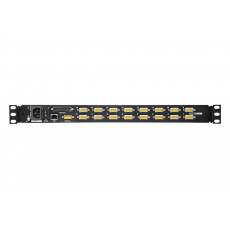 ATEN CL5716IM 16-Port PS/2-USB VGA 17" LCD KVM over IP Switch with Daisy-Chain Port and USB Peripheral Support