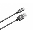 ALIGATOR PREMIUM 2A kabel, Micro USB 50cm, černý