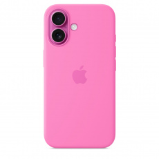 iPhone 16 Silicone Case with MS - Peony