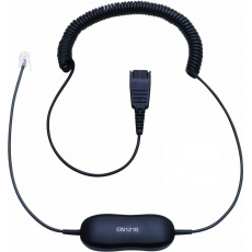 Jabra Smart Cord, QD-RJ9, coiled